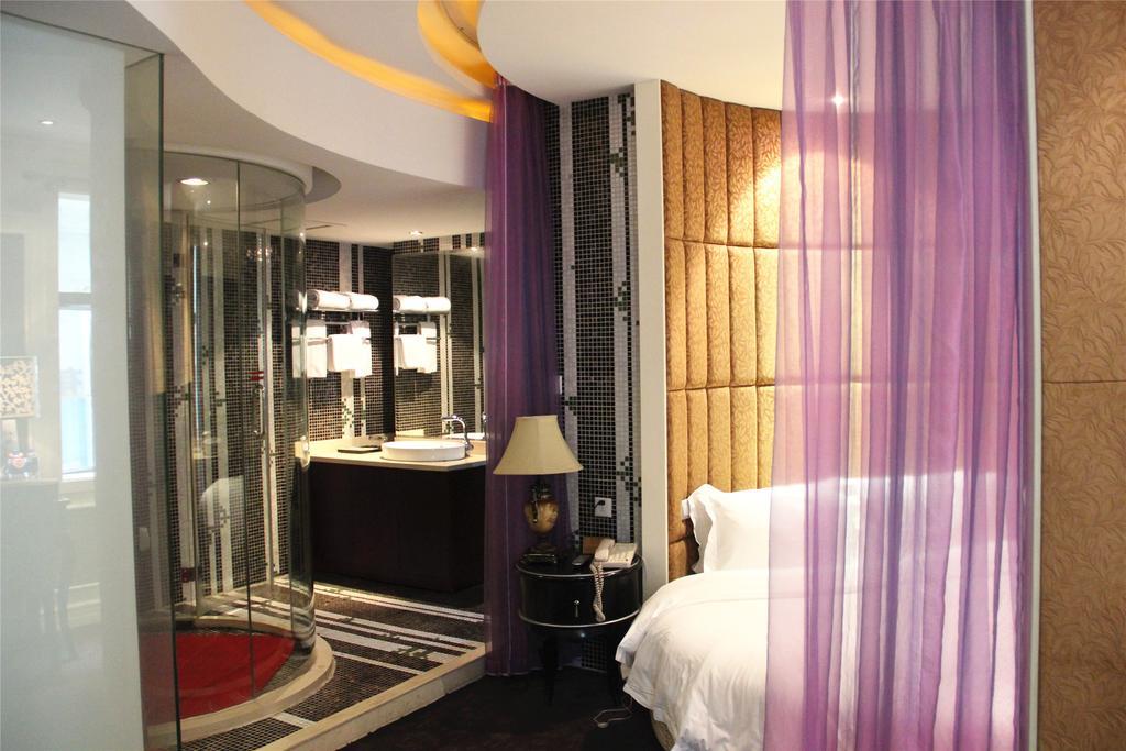 Manhattan Jinling Hotel Shanghái Habitación foto